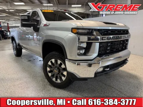 Silver 2022 Chevrolet Silverado 2500 HD LT for sale in Coopersville, MI