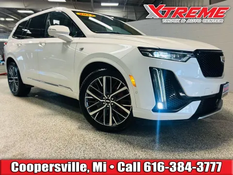 White 2022 Cadillac XT6 Sport for sale in Coopersville, MI