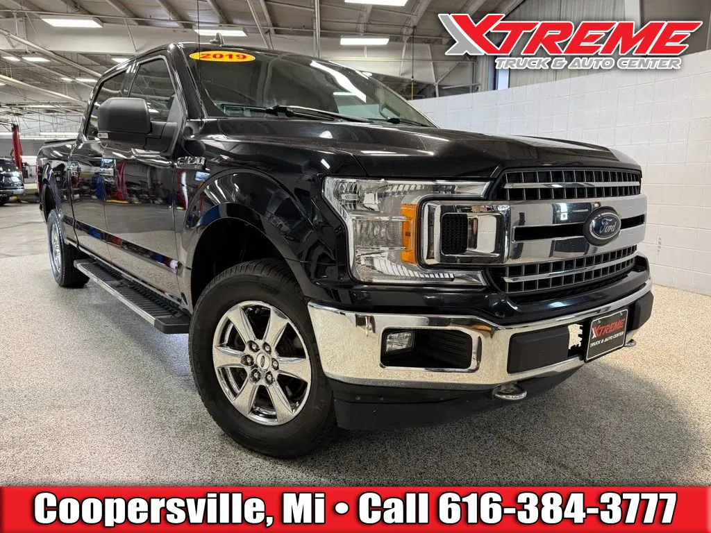 Black 2019 Ford F-150 XLT for sale in Coopersville, MI