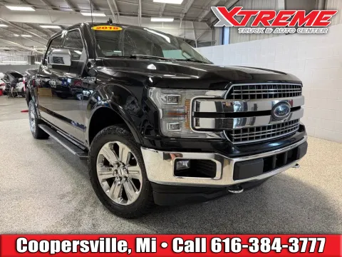 Black 2018 Ford F-150 Lariat for sale in Coopersville, MI