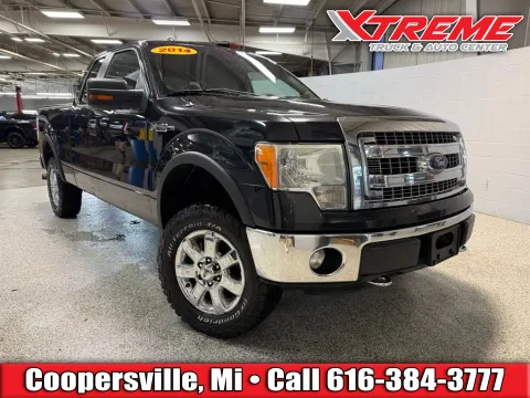 Black 2014 Ford F-150 XLT for sale in Coopersville, MI