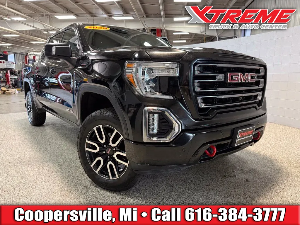 Black 2020 GMC Sierra 1500 AT4 for sale in Coopersville, MI