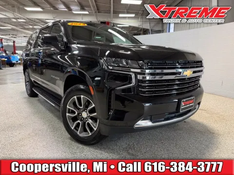 Black 2024 Chevrolet Suburban LT for sale in Coopersville, MI