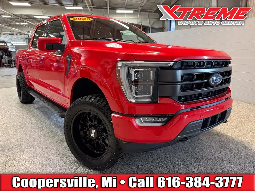 Red 2023 Ford F-150 Lariat for sale in Coopersville, MI