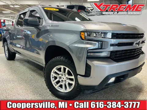 Gray 2021 Chevrolet Silverado 1500 RST for sale in Coopersville, MI