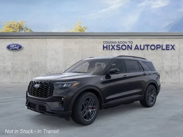 Black 2026 Ford Explorer ST-Line for sale in Alexandria, LA