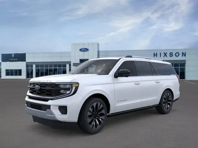 White 2026 Ford Expedition Max Platinum for sale in Alexandria, LA