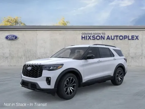 White 2026 Ford Explorer ST-Line for sale in Alexandria, LA
