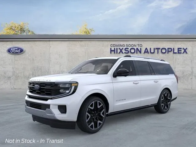 White 2026 Ford Expedition Max Platinum for sale in Alexandria, LA