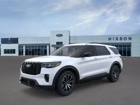 White 2026 Ford Explorer ST-Line for sale in Alexandria, LA