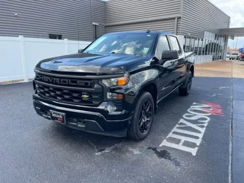 Black 2022 Chevrolet Silverado 1500 Custom for sale in Alexandria, LA