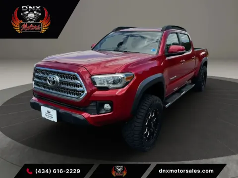 Red 2017 Toyota Tacoma Double Cab TRD Off-Road Pickup 4D 6 ft for sale in Altavista, VA