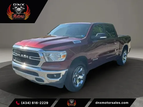 Red 2021 Ram 1500 Crew Cab Big Horn Pickup 4D 5 1/2 ft for sale in Altavista, VA