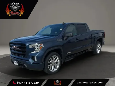 Blue 2020 GMC Sierra 1500 Crew Cab Elevation Pickup 4D 5 3/4 ft for sale in Altavista, VA