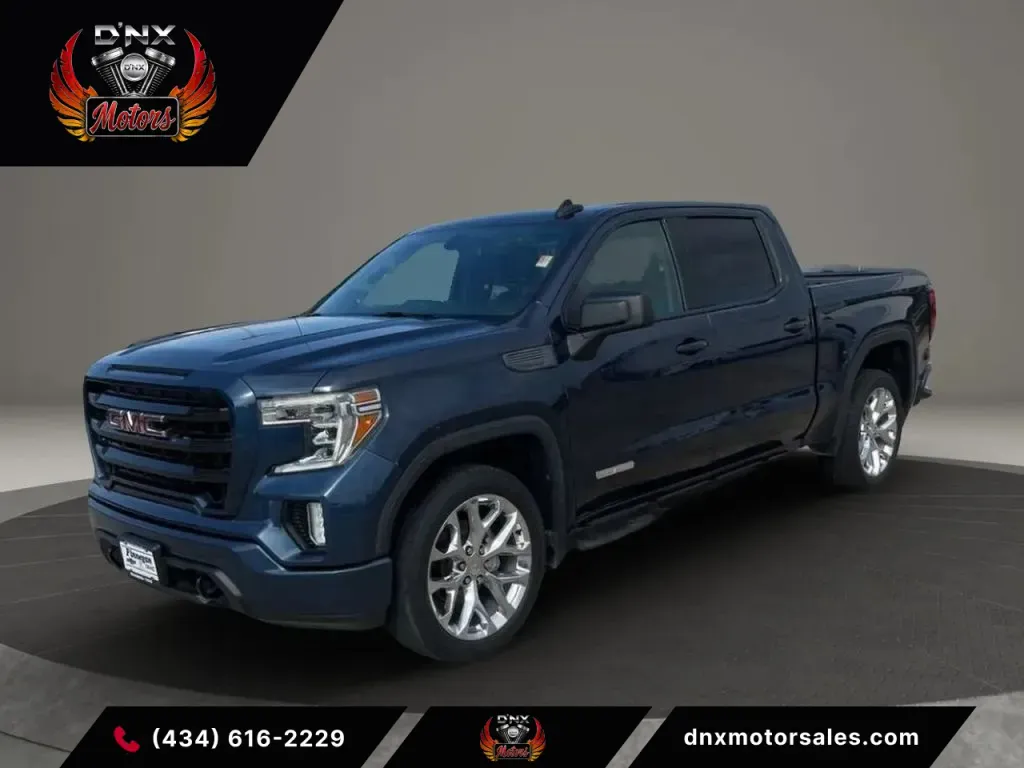 Blue 2020 GMC Sierra 1500 Crew Cab Elevation Pickup 4D 5 3/4 ft for sale in Altavista, VA