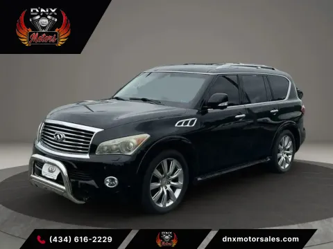 Black 2012 INFINITI QX 56 Sport Utility 4D for sale in Altavista, VA