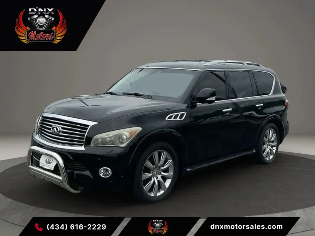 Black 2012 INFINITI QX 56 Sport Utility 4D for sale in Altavista, VA