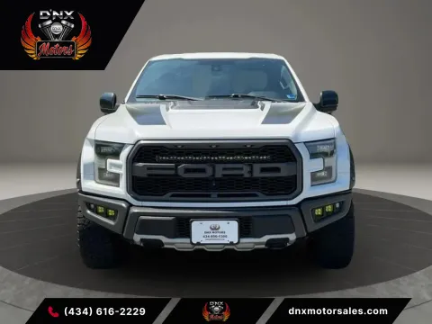 White 2018 Ford F-150 SuperCrew Cab Raptor Pickup 4D 5 1/2 ft for sale in Altavista, VA
