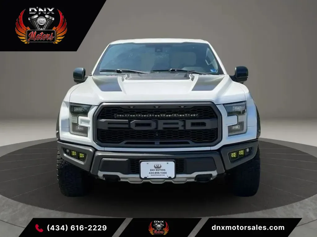 White 2018 Ford F-150 SuperCrew Cab Raptor Pickup 4D 5 1/2 ft for sale in Altavista, VA