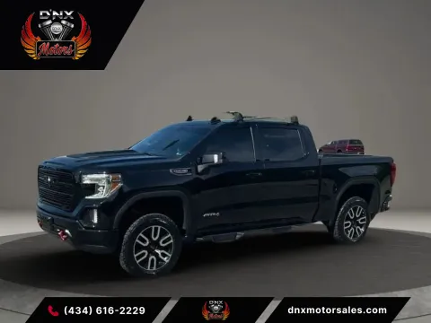 Black 2020 GMC Sierra 1500 Crew Cab AT4 Pickup 4D 5 3/4 ft for sale in Altavista, VA