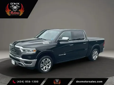 Photos of 2019 Ram 1500 Crew Cab Laramie Longhorn Pickup 4D 5 1/2 ft for sale in Altavista, VA at DNX Motors Altavista