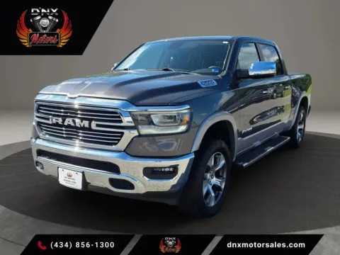 Gray 2020 Ram 1500 Crew Cab Laramie Pickup 4D 5 1/2 ft for sale in Altavista, VA