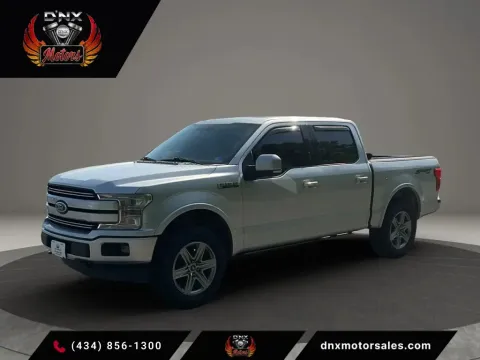 Gray 2018 Ford F-150 SuperCrew Cab Lariat Pickup 4D 5 1/2 ft for sale in Altavista, VA