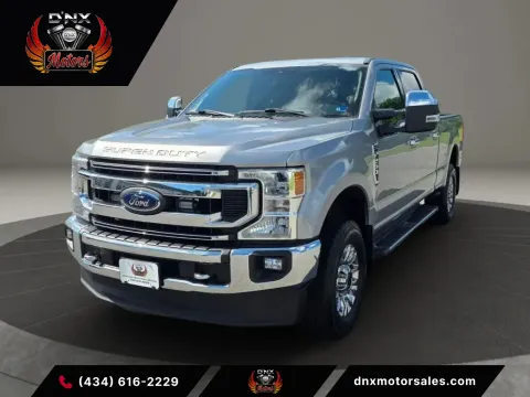 Silver 2020 Ford F250 Super Duty Crew Cab XLT Pickup 4D 6 3/4 ft for sale in Altavista, VA