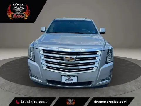 Silver 2017 Cadillac Escalade ESV Platinum Sport Utility 4D for sale in Altavista, VA