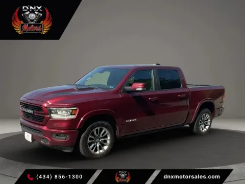 Red 2019 Ram 1500 Crew Cab Laramie Pickup 4D 5 1/2 ft for sale in Altavista, VA