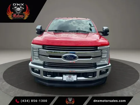 Red 2017 Ford F250 Super Duty Crew Cab Lariat Pickup 4D 6 3/4 ft for sale in Altavista, VA