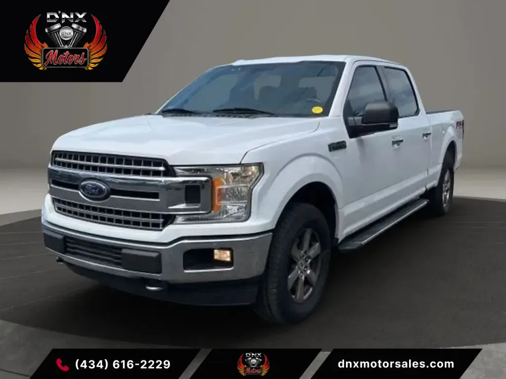 White 2018 Ford F-150 SuperCrew Cab XLT Pickup 4D 6 1/2 ft for sale in Altavista, VA