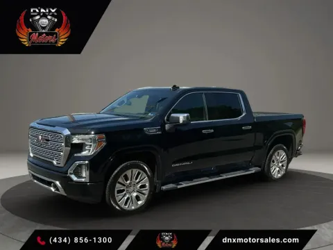 Black 2020 GMC Sierra 1500 Crew Cab Denali Pickup 4D 5 3/4 ft for sale in Altavista, VA