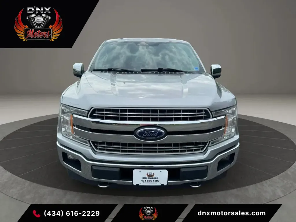Gray 2020 Ford F-150 SuperCrew Cab Lariat Pickup 4D 5 1/2 ft for sale in Altavista, VA