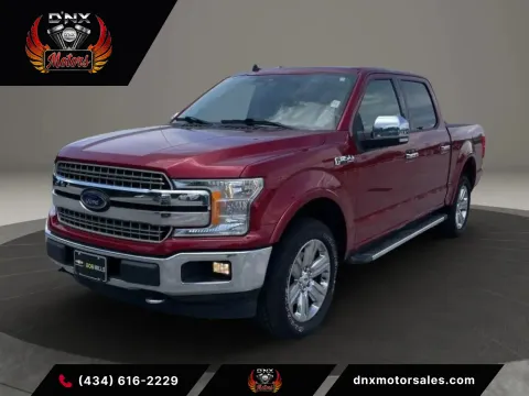 Red 2019 Ford F-150 SuperCrew Cab Lariat Pickup 4D 5 1/2 ft for sale in Altavista, VA