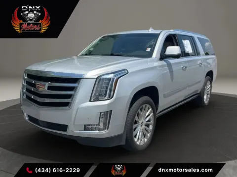 Gray 2016 Cadillac Escalade ESV Premium Sport Utility 4D for sale in Altavista, VA