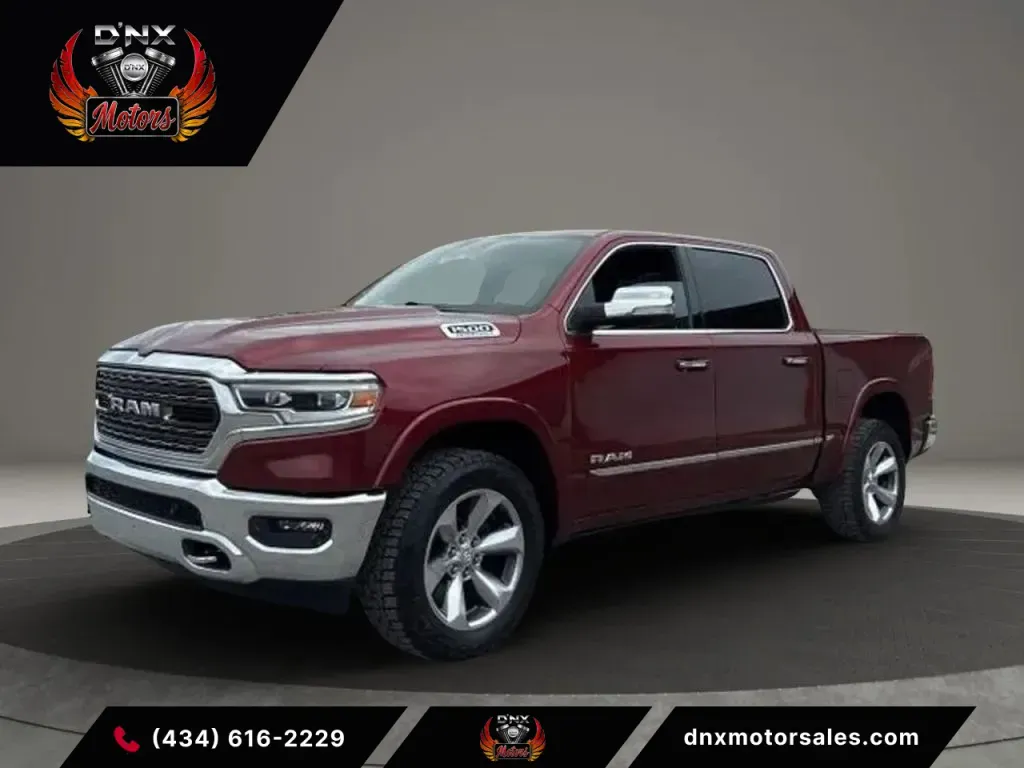 Red 2021 Ram 1500 Crew Cab Limited Pickup 4D 5 1/2 ft for sale in Altavista, VA