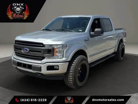 Silver 2018 Ford F-150 SuperCrew Cab XLT Pickup 4D 5 1/2 ft for sale in Altavista, VA