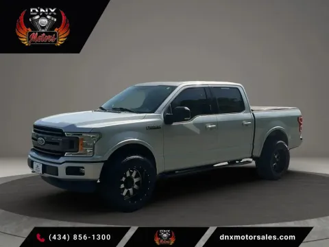 Silver 2018 Ford F-150 SuperCrew Cab XLT Pickup 4D 5 1/2 ft for sale in Altavista, VA