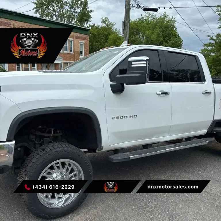 White 2020 Chevrolet Silverado 2500 HD Crew Cab LTZ Pickup 4D 6 1/2 ft for sale in Altavista, VA