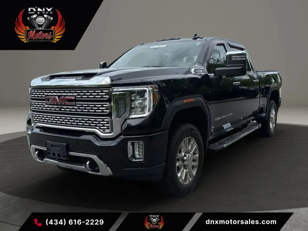 Black 2022 GMC Sierra 3500 HD Crew Cab Denali Pickup 4D 6 1/2 ft for sale in Altavista, VA