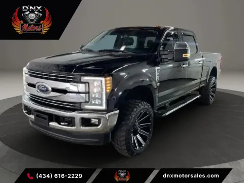 Black 2018 Ford F250 Super Duty Crew Cab Lariat Pickup 4D 6 3/4 ft for sale in Altavista, VA