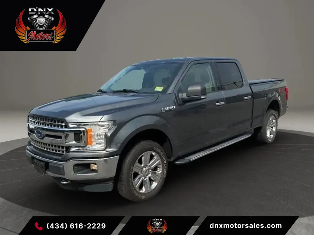 Gray 2019 Ford F-150 SuperCrew Cab XLT Pickup 4D 6 1/2 ft for sale in Altavista, VA