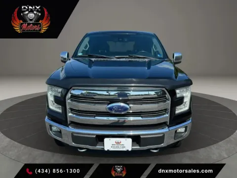 Photos of 2016 Ford F-150 SuperCrew Cab Lariat Pickup 4D 5 1/2 ft for sale in Altavista, VA at DNX Motors Altavista