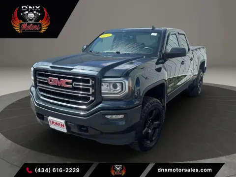 Gray 2017 GMC Sierra 1500 Double Cab Pickup 4D 6 1/2 ft for sale in Altavista, VA