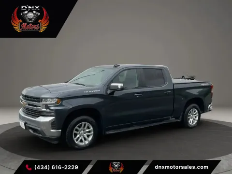 Blue 2020 Chevrolet Silverado 1500 Crew Cab LT Pickup 4D 5 3/4 ft for sale in Altavista, VA