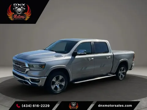 Silver 2021 Ram 1500 Crew Cab Laramie Pickup 4D 5 1/2 ft for sale in Altavista, VA