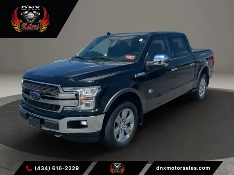 Black 2018 Ford F-150 SuperCrew Cab King Ranch Pickup 4D 5 1/2 ft for sale in Altavista, VA