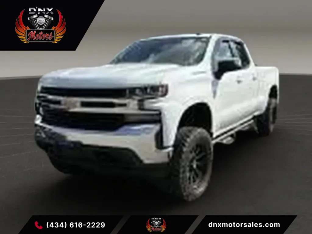 White 2020 Chevrolet Silverado 1500 Double Cab LT Pickup 4D 6 1/2 ft for sale in Altavista, VA