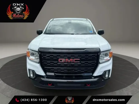 White 2022 GMC Canyon Crew Cab AT4 Pickup 4D 5 ft for sale in Altavista, VA